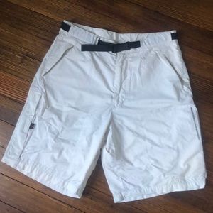 Mens nylon Nautica cargo shorts